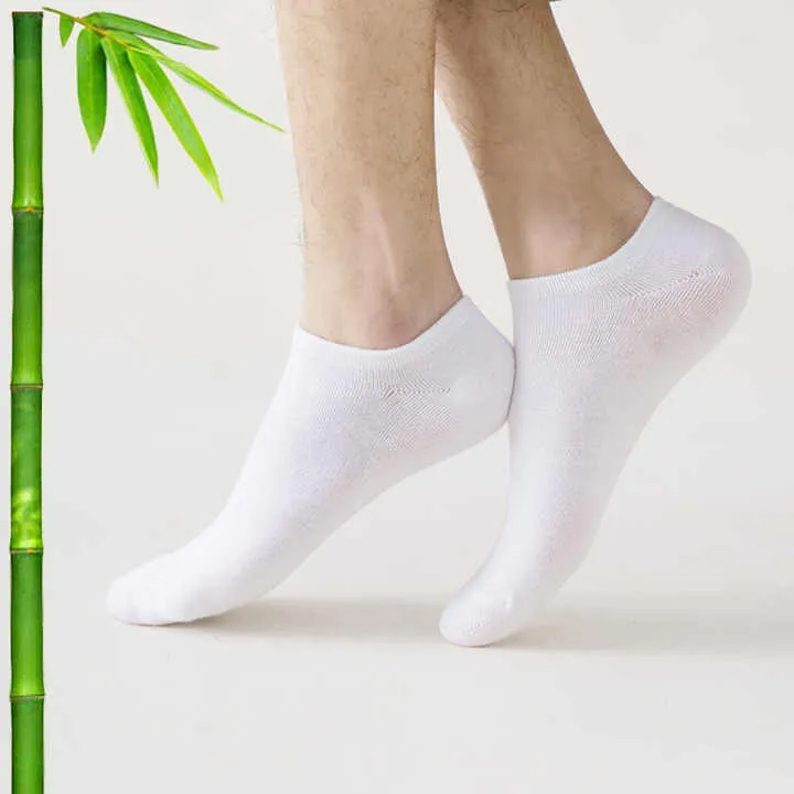 جوارب صيفية من ألياف الخيزران بسعر منخفض . Low Price Summer Bamboo Fiber Socks Casual Work
