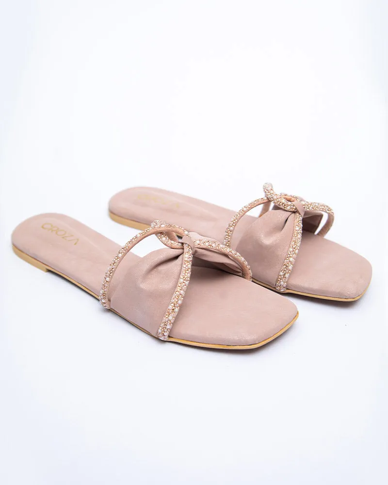 Bow Studded Flats