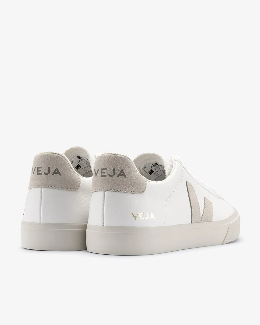 Campo Leather Extra White Natural Suede