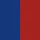 Charentaise Wool Slippers - Blue/ Red