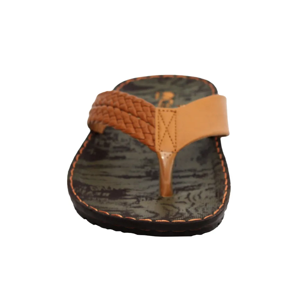 Chips Men Slipper #KT19 - TAN