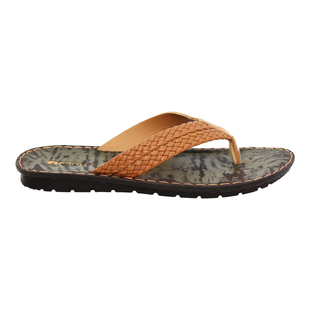 Chips Men Slipper #KT19 - TAN