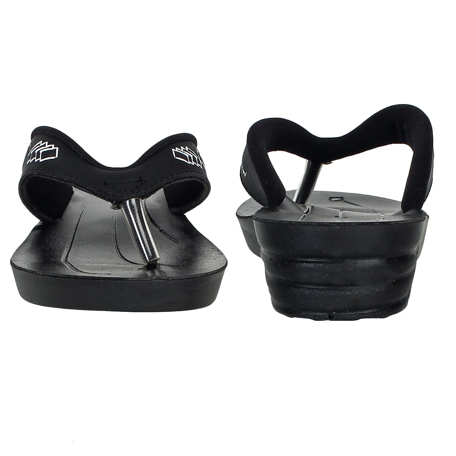 Chips Women Slipper #IF02 - BLACK