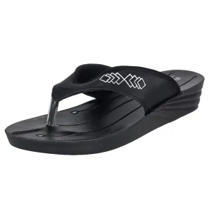 Chips Women Slipper #IF02 - BLACK