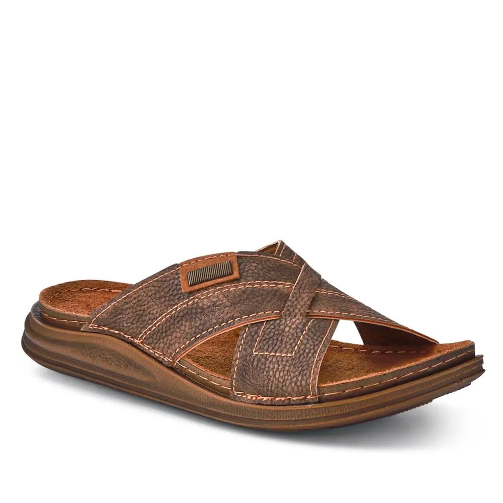 Chunky-Soled Leather Mules - INB41016 / 327 005