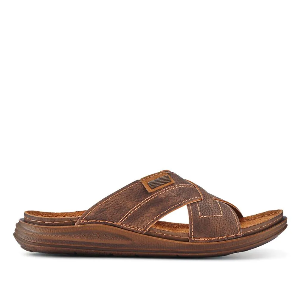 Chunky-Soled Leather Mules - INB41016 / 327 005