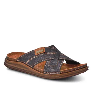 Chunky-Soled Leather Mules - INB41016 / 327 005