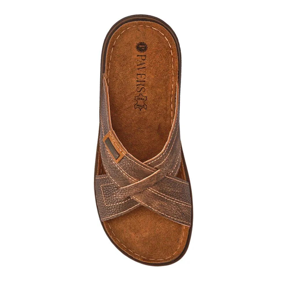 Chunky-Soled Leather Mules - INB41016 / 327 005