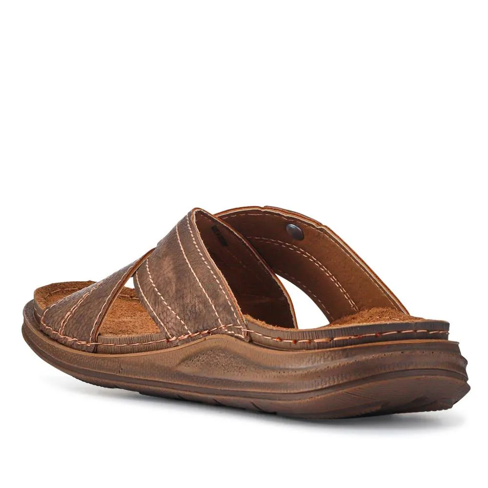 Chunky-Soled Leather Mules - INB41016 / 327 005