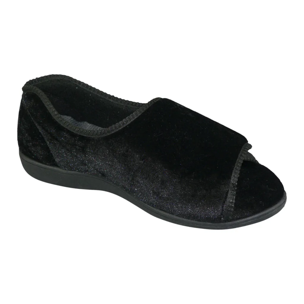 CLINIC Comfort System Women’s Clinic Slipper, Black, 11