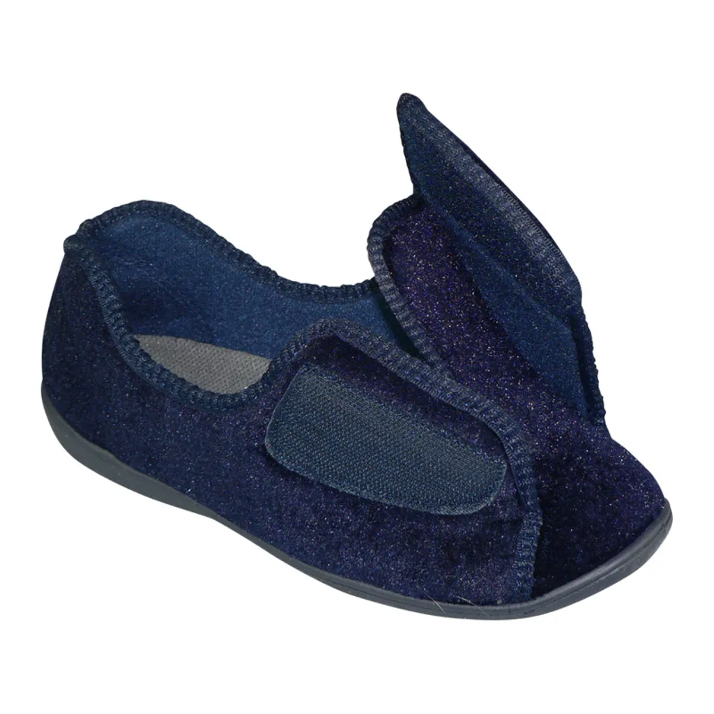 CLINIC Comfort System Women’s Clinic Slipper, Navy, 9