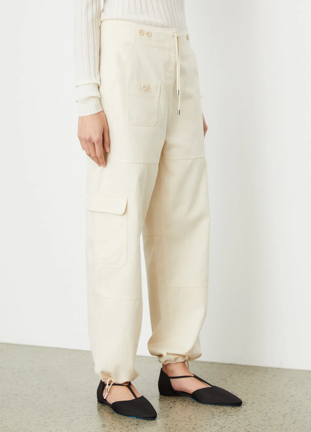 Cotton Cargo Trousers