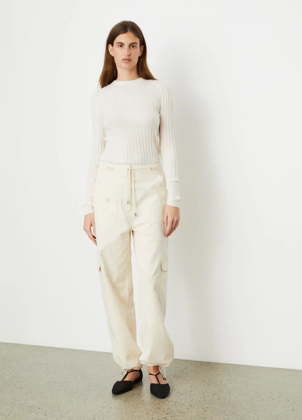 Cotton Cargo Trousers