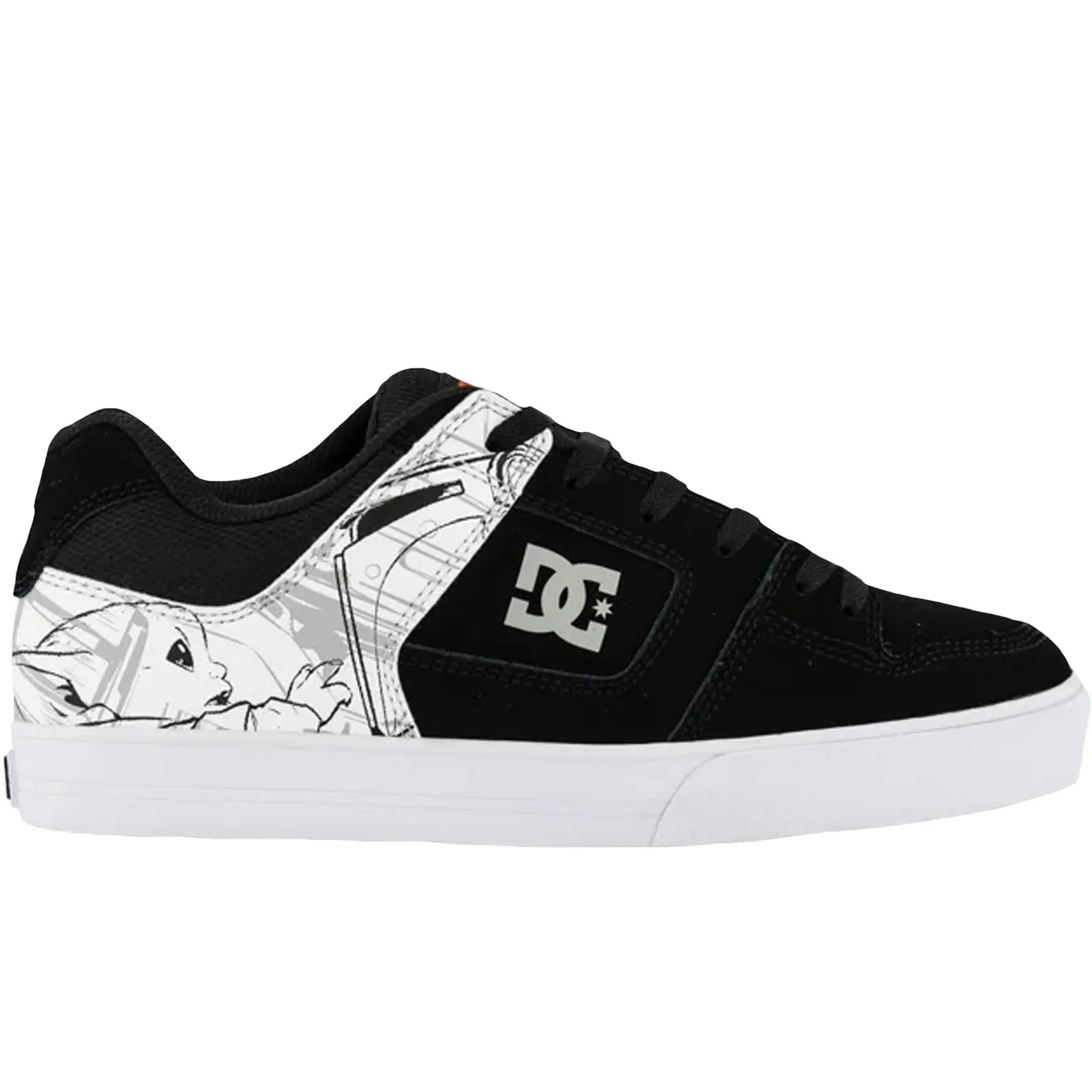 DC Shoes Mens Star Wars Pure Low Rise Trainers - Black