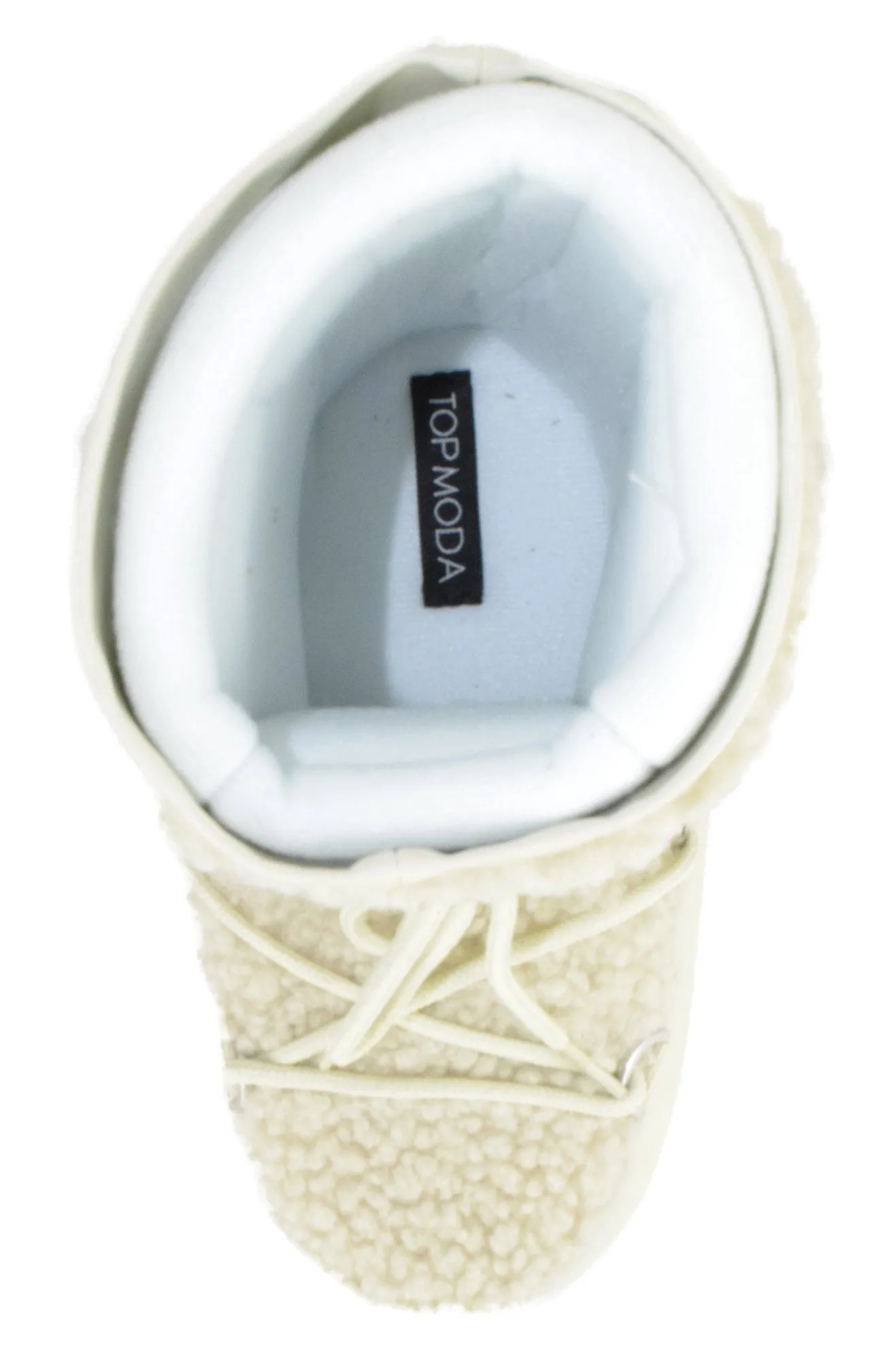 EMMETT-36 Ivory PU Top Moda