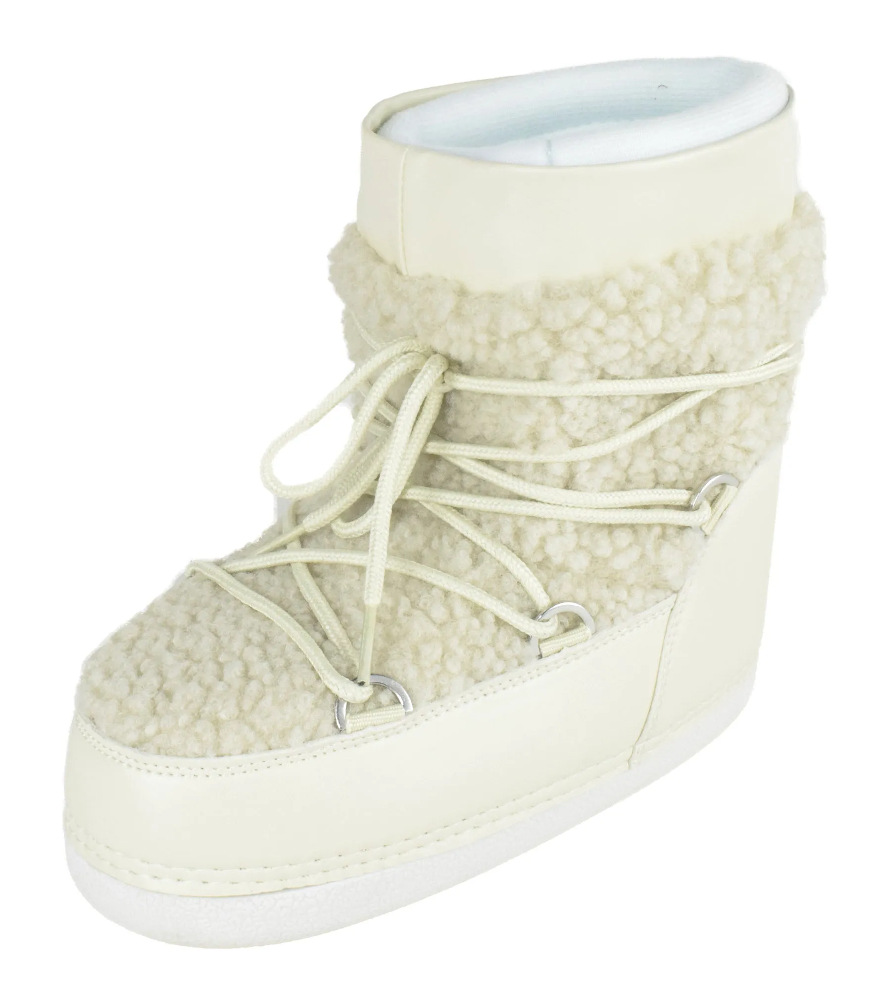 EMMETT-36 Ivory PU Top Moda