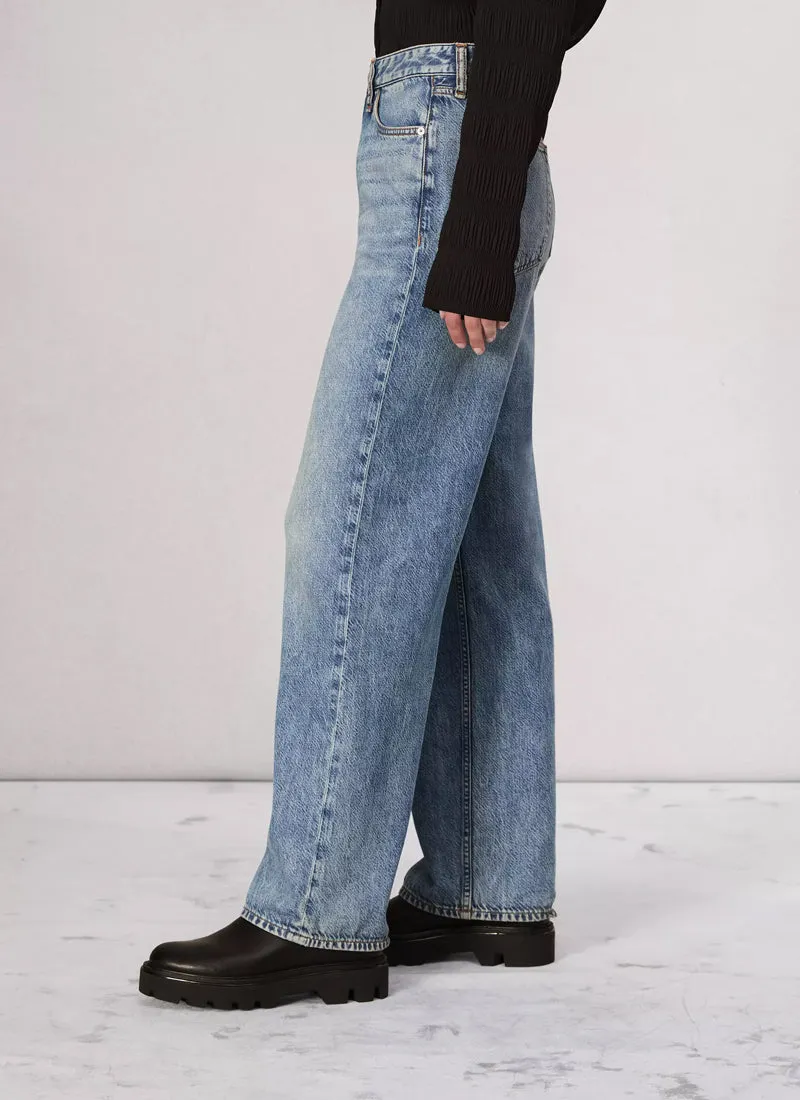 Featherweight Logan Wide-Leg Jeans
