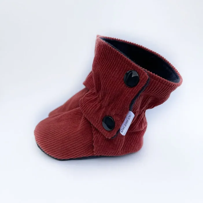 Gus Kids Co. - Baby Boots Faux Suede - Rust