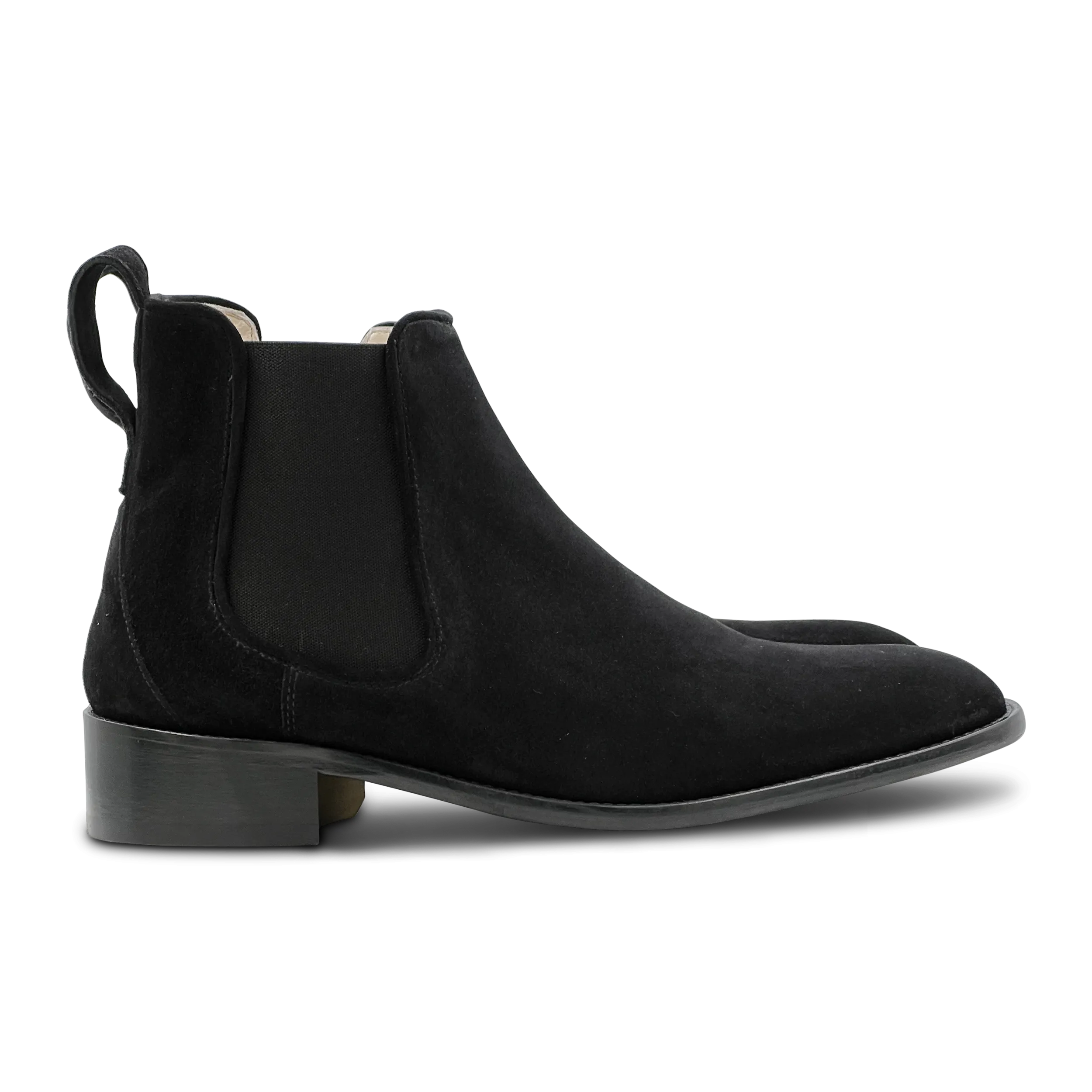 Howard Boot in Black Suede