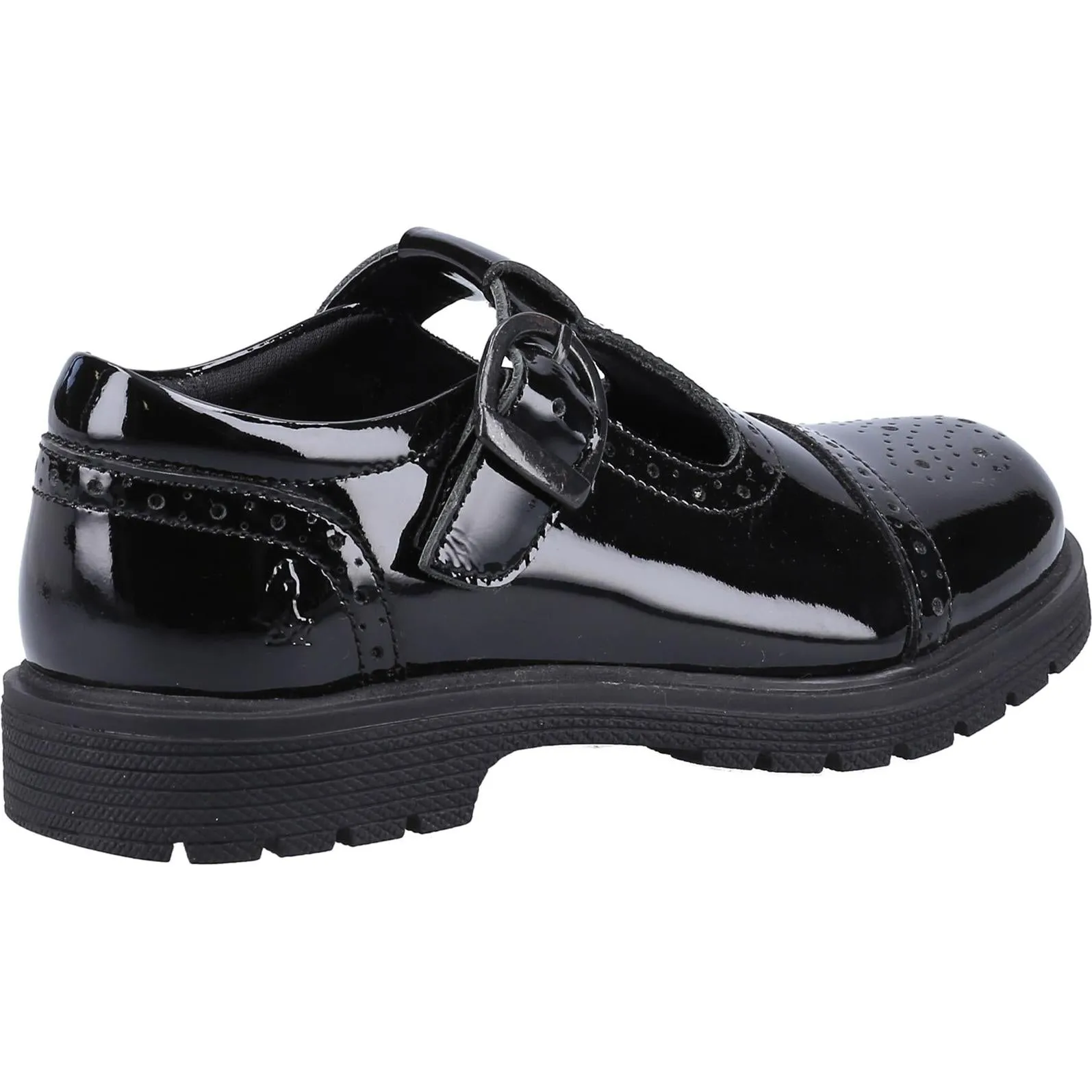 Hush Puppies Paloma Patent Senior 2 Flats