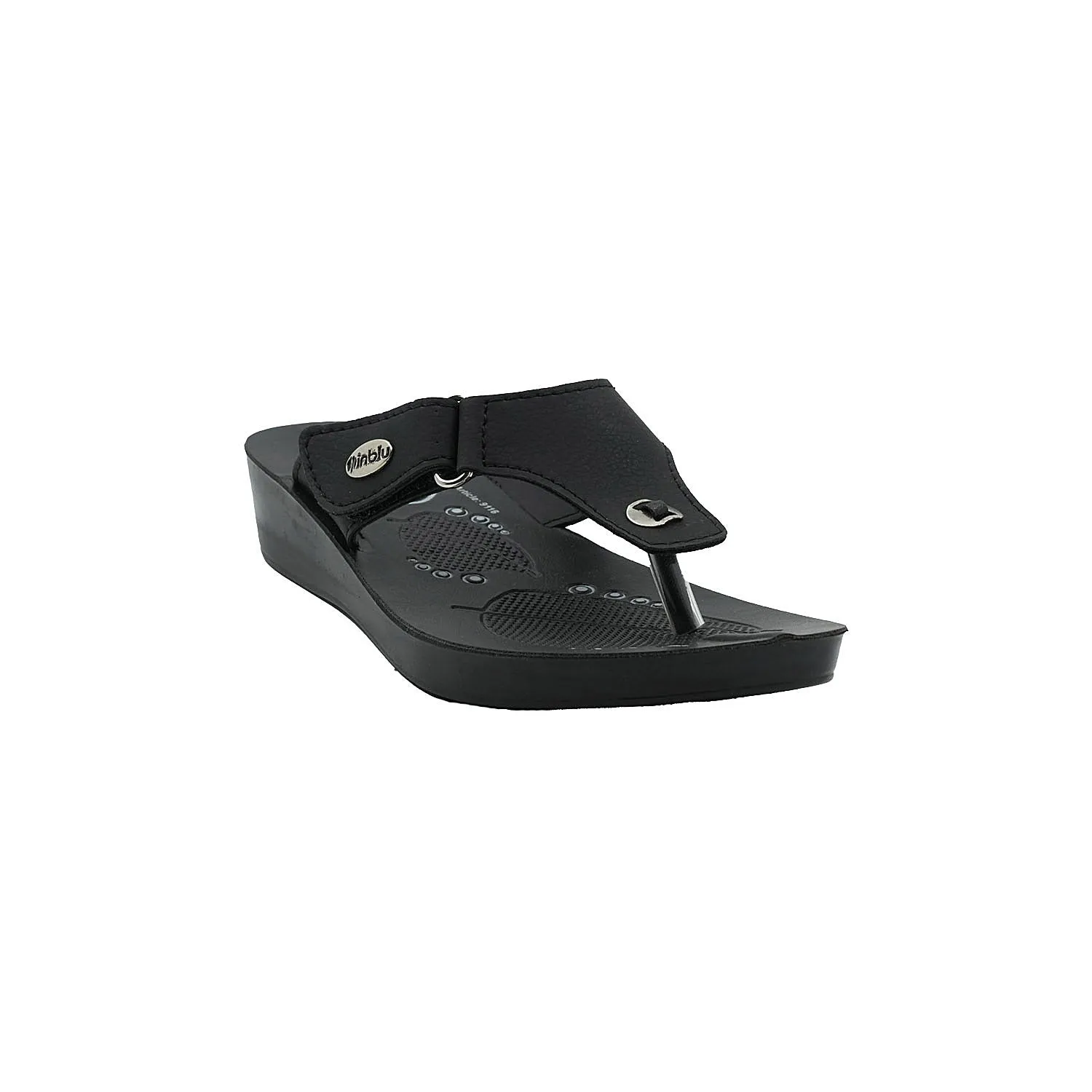 Inblu Women Slipper #9116 - BLACK