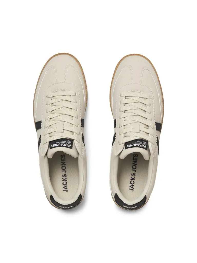 Jack & Jones Mens Kirk Trainers-TAUPE