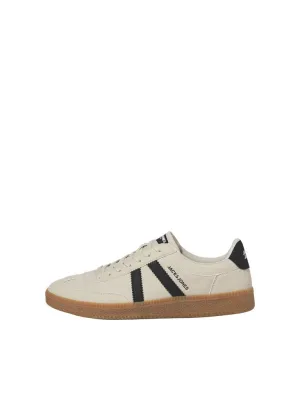 Jack & Jones Mens Kirk Trainers-TAUPE