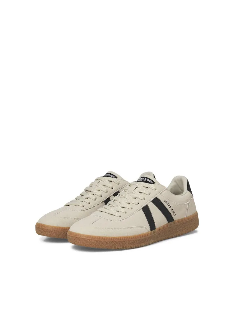 Jack & Jones Mens Kirk Trainers-TAUPE