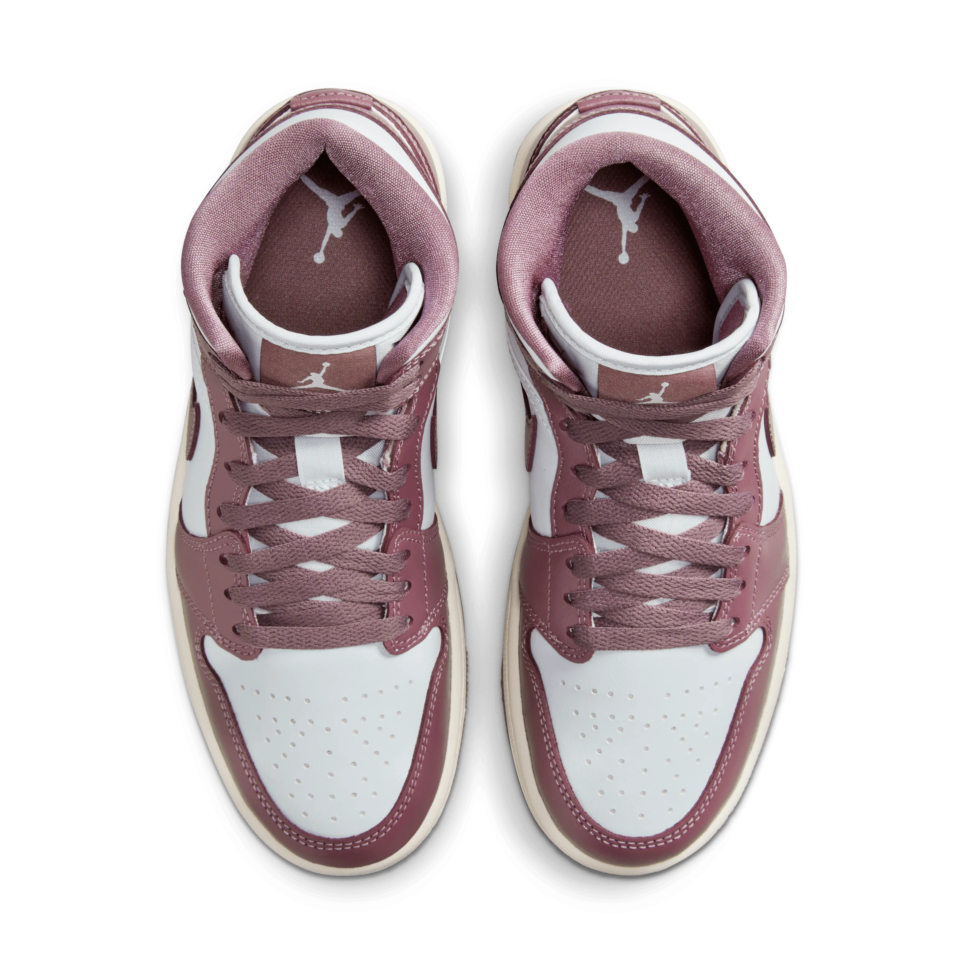 Jordan - Women - Air Jordan 1 Mid - Pure Platinum/Mauve/Sail