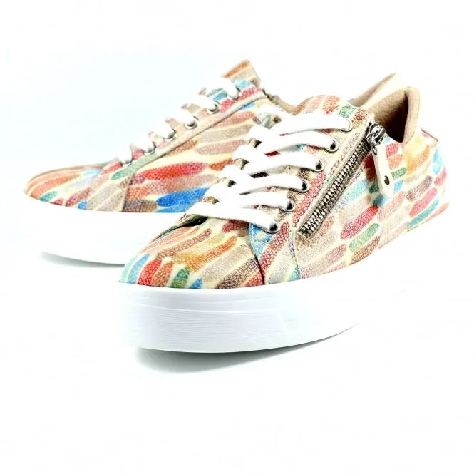 Lunar Advance Ladies Multi Colour Zip Sneaker
