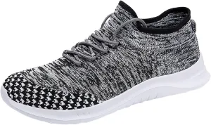 Men Slip on Walking Shoes Casual Dressy Memory Foam Breathable Lightweight Fashion Sneakers Non Slip Arch Support Vacation Workout Tennis Shoes Wide Width