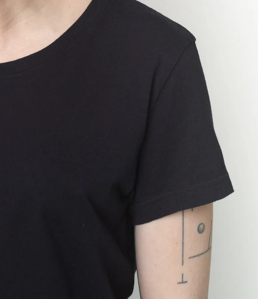 Merz b. Schwanen T-shirt - Deep Black