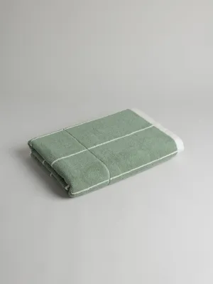 Miles Bath Sheet Sage/Chalk