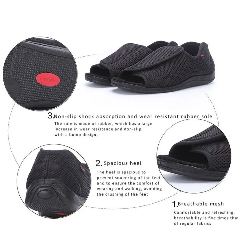 Nanccy Wide Diabetic Shoes For Swollen Feet - NW6008