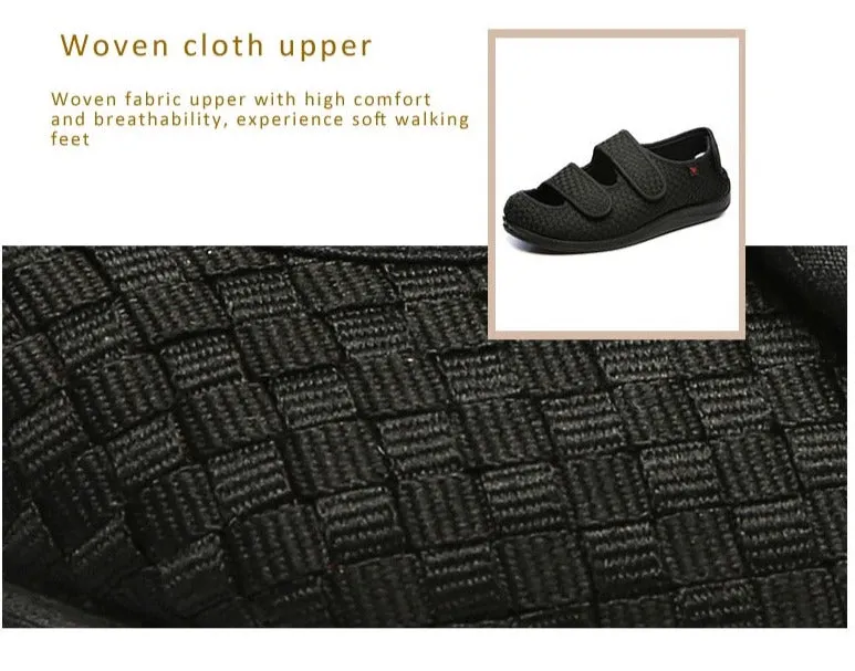 Nanccy Wide Diabetic Shoes For Swollen Feet - NW6012