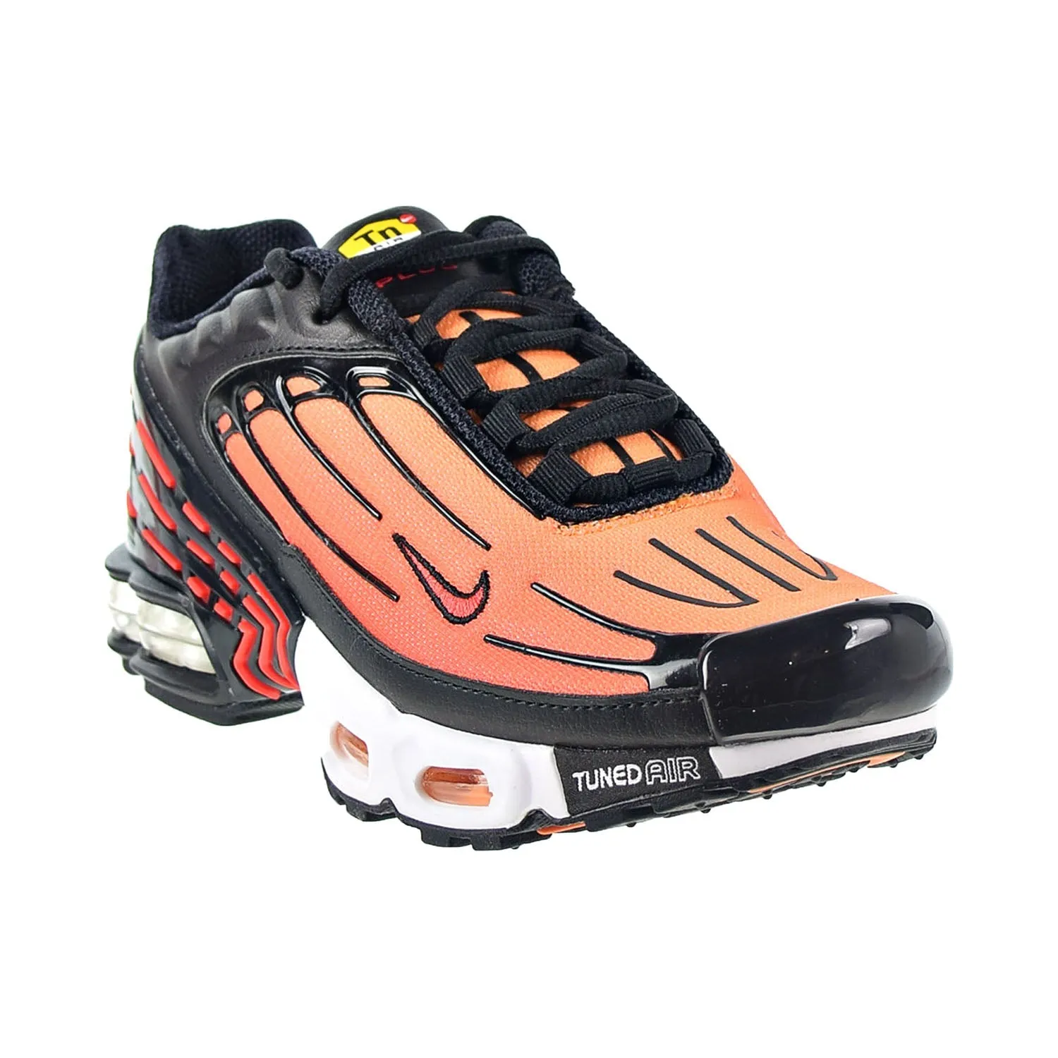 Nike Air Max Plus III Big kids' Shoes Black-Bright Ceramic-Resin-Pimento
