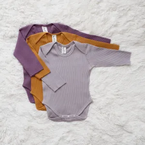 Organic Cotton Ribbed Romper