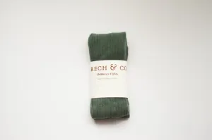 Organic Cotton Tights, Fern