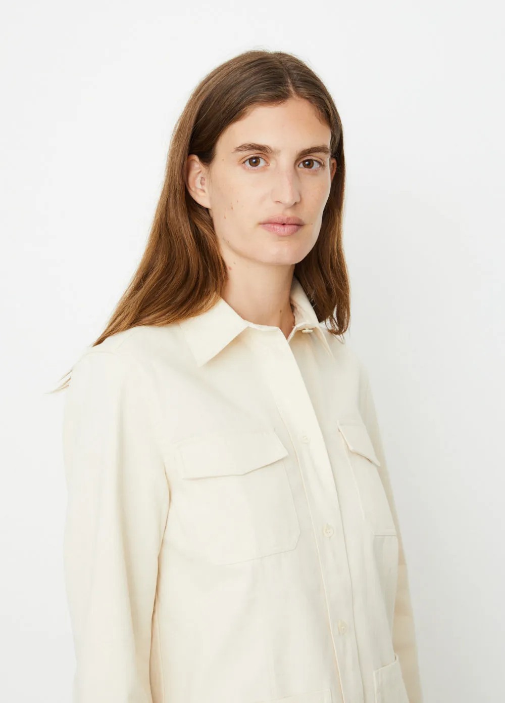 Patch Pocket Cotton Shirt