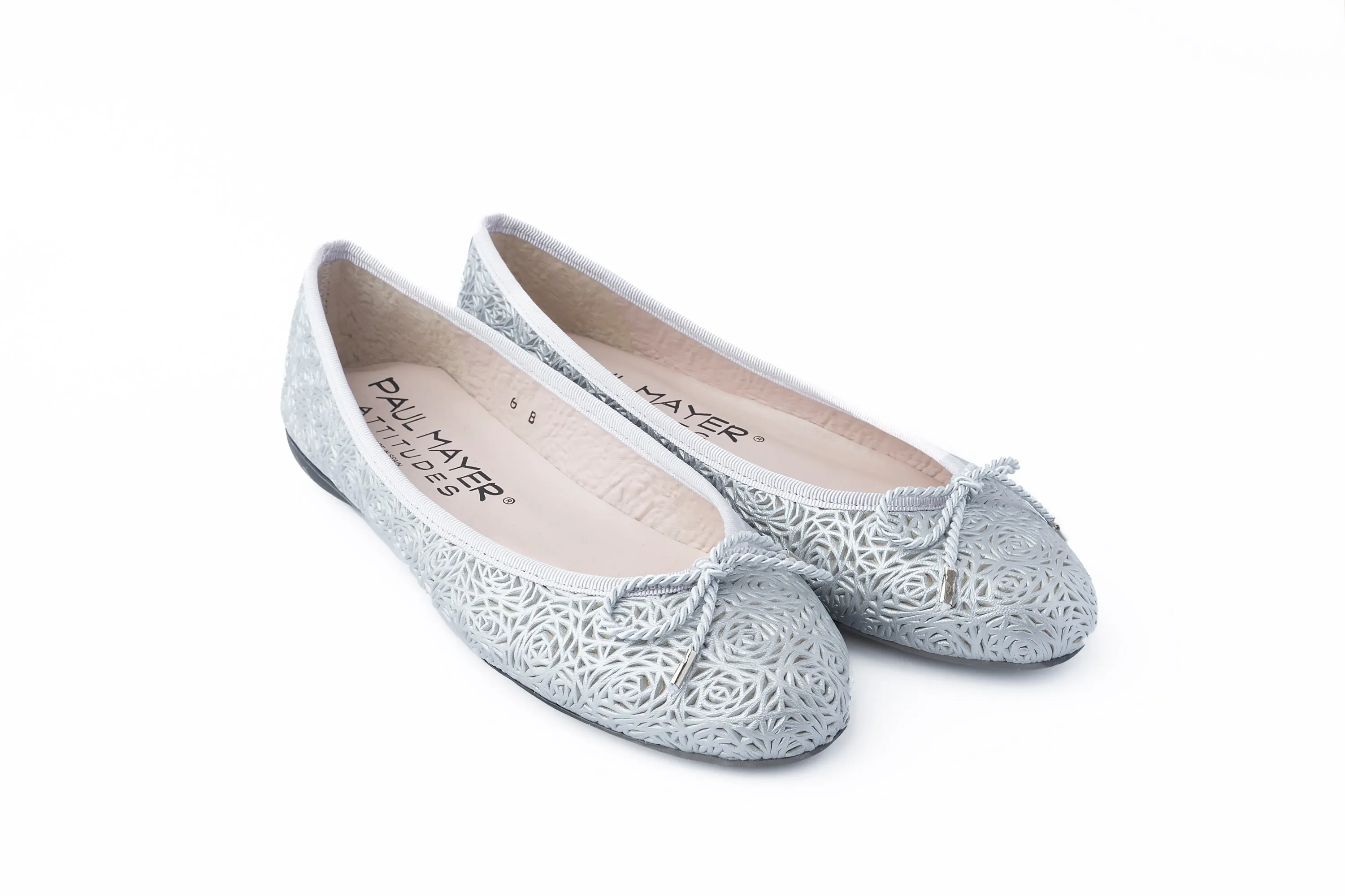 PAUL MAYER - BINGO - SIZE 8 - NAPPA SILVER