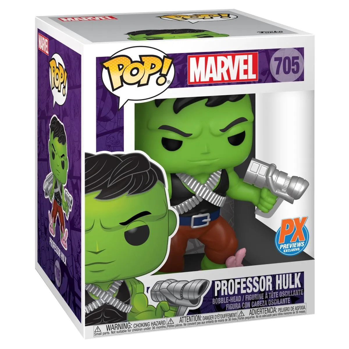 POP! SUPER MARVEL HEROES- PROFESSOR HULK 6IN VINYLE-PX EXCLUSIVE