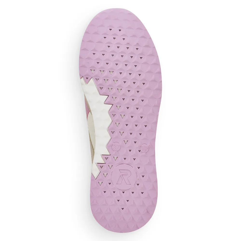 Rieker Ladies Retro Style Lace Sneaker