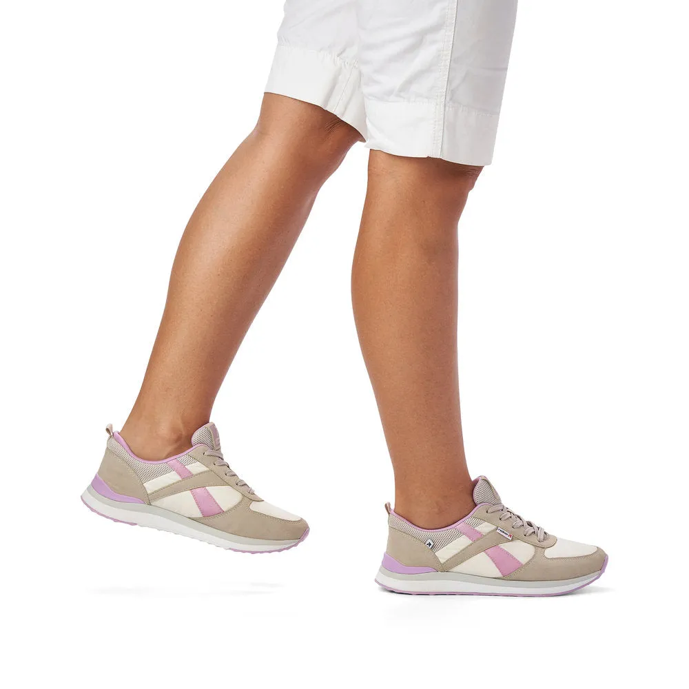 Rieker Ladies Retro Style Lace Sneaker
