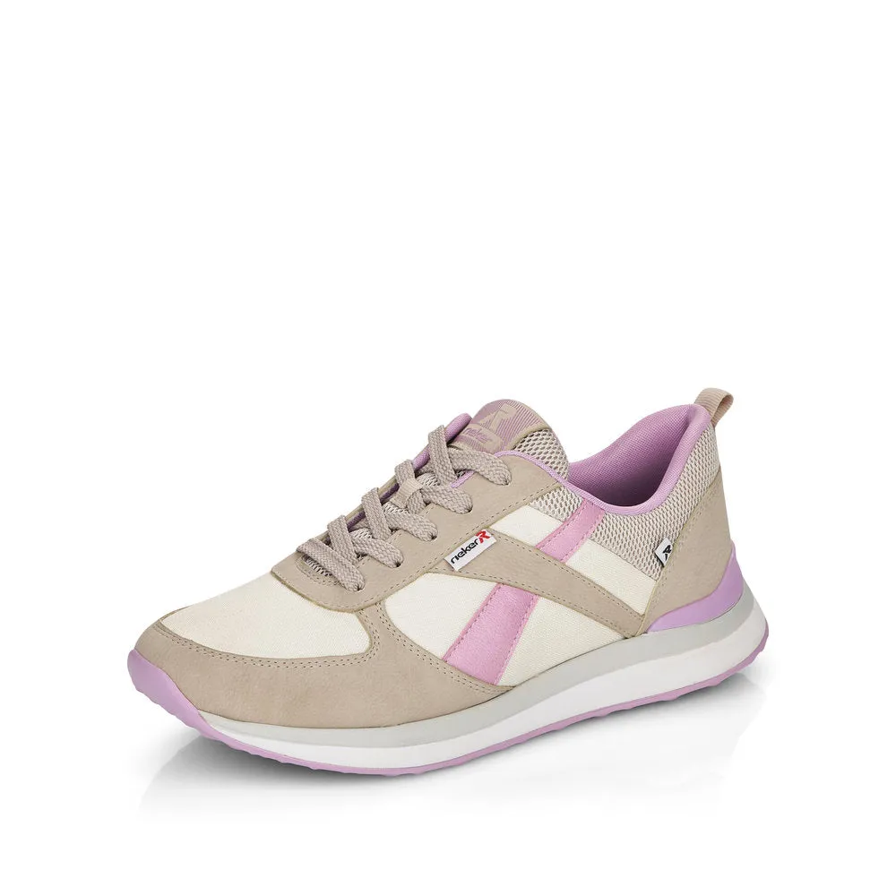 Rieker Ladies Retro Style Lace Sneaker