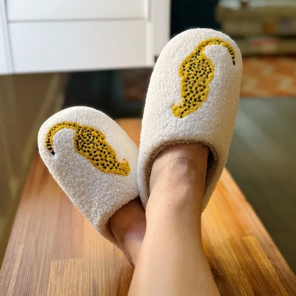 Sitting So Cool Cheetah Lounge Slippers  - Online Exclusive