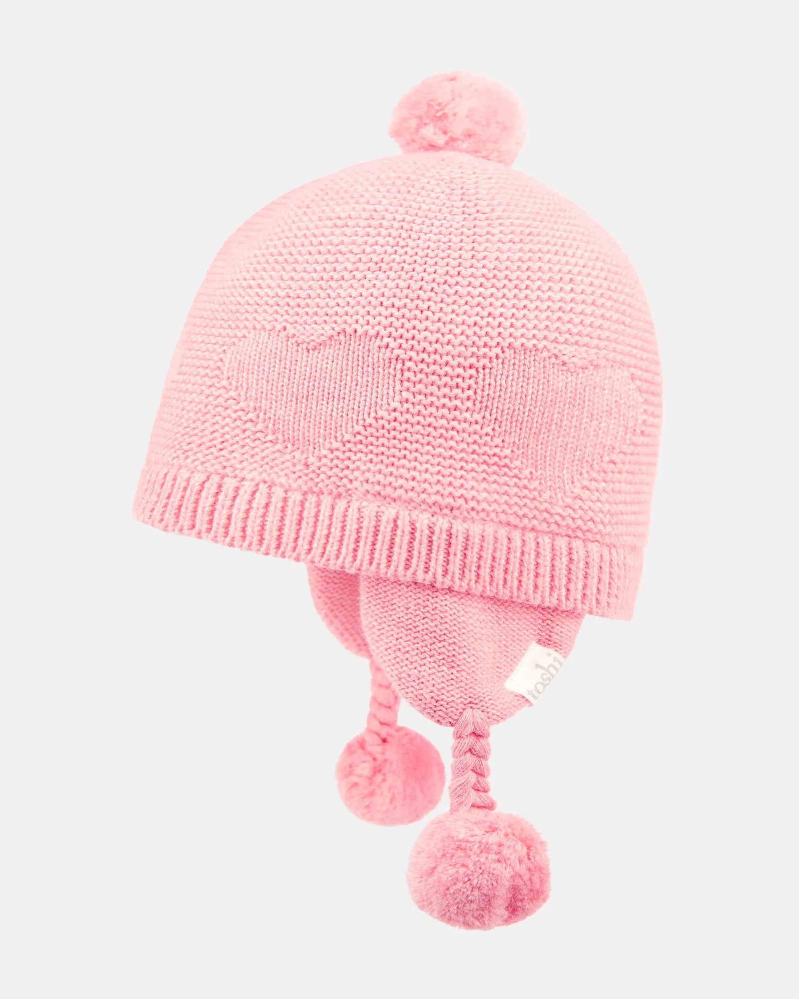 Toshi Organic Earmuff Heart Pearl