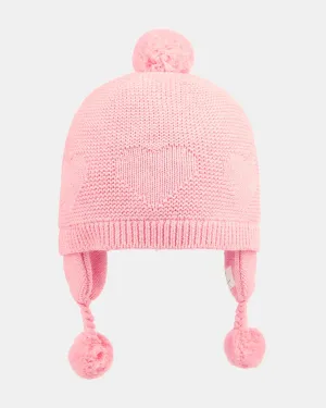 Toshi Organic Earmuff Heart Pearl