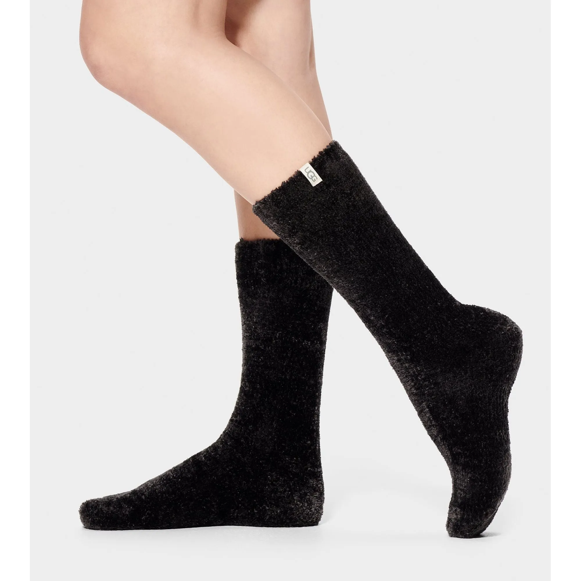 UGG Women's Leda Cozy Sock in Black