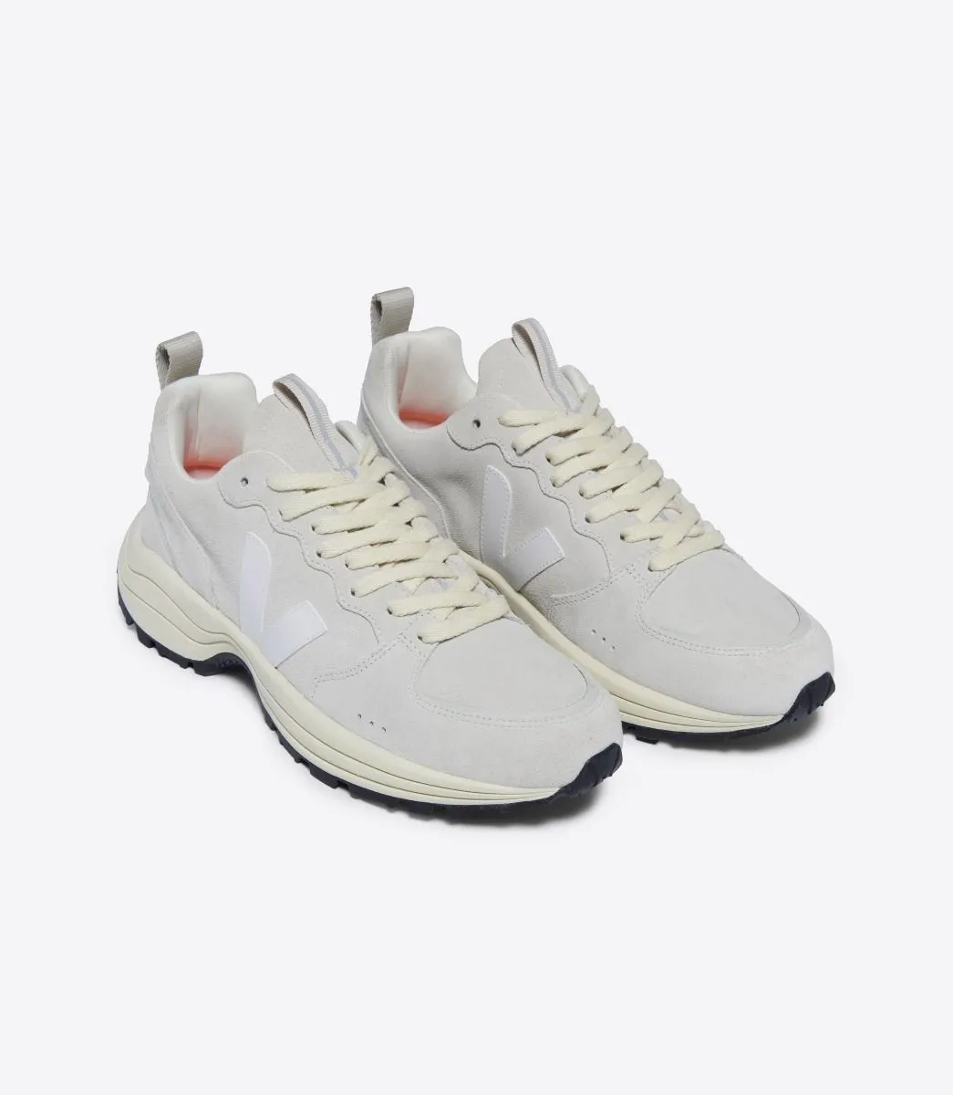 VEJA - Venturi Suede NATURAL WHITE