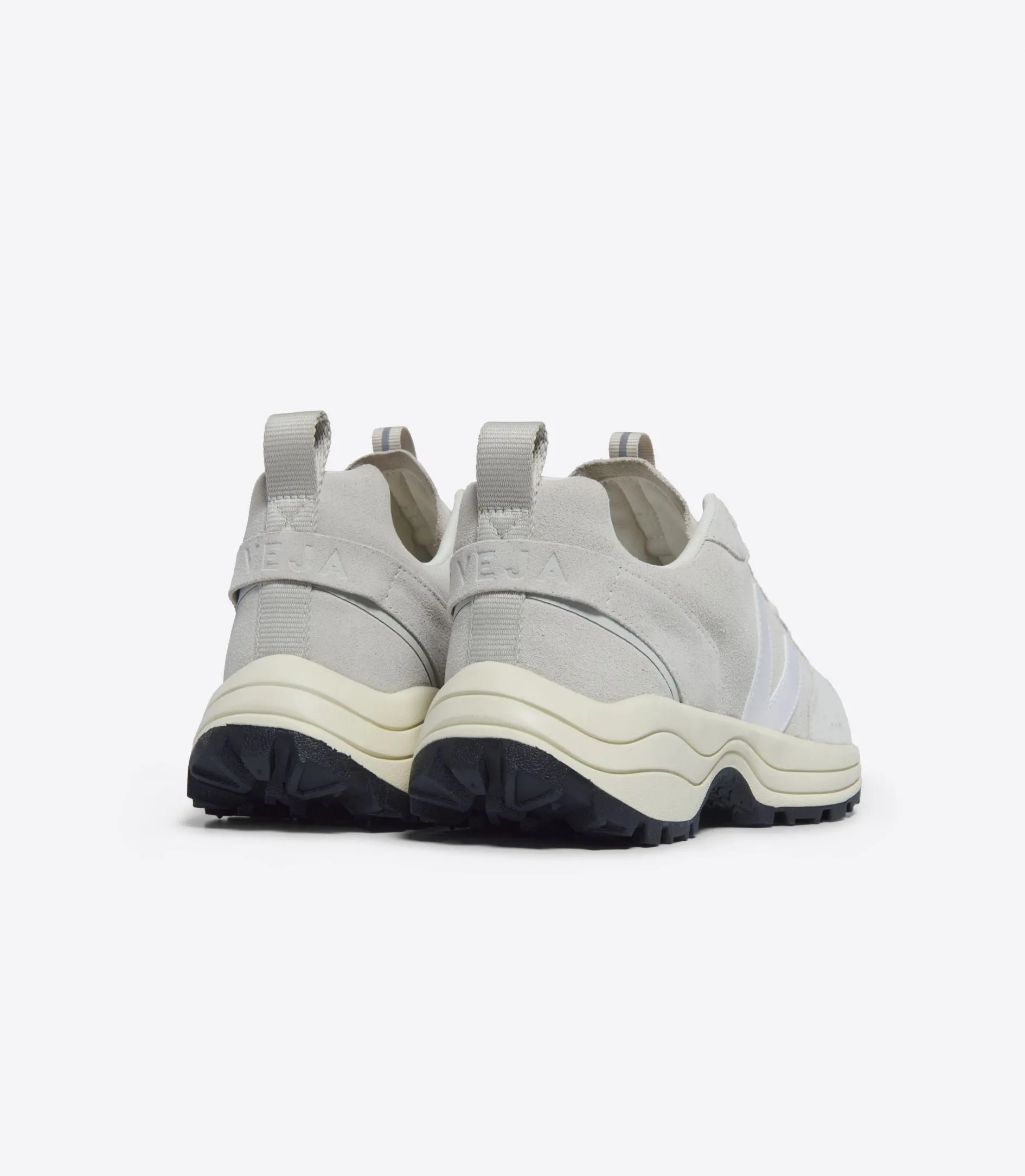 VEJA - Venturi Suede NATURAL WHITE